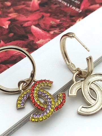 Серьги CHANEL