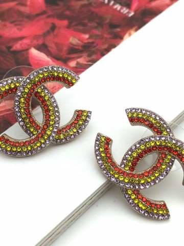 Серьги CHANEL
