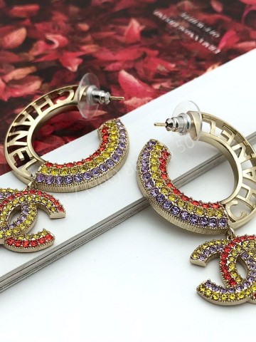 Серьги CHANEL