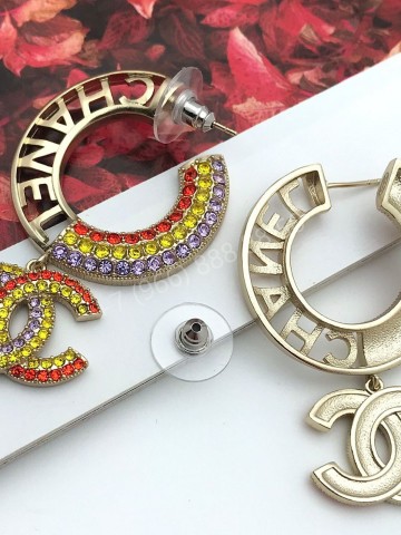 Серьги CHANEL