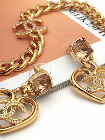 Серьги CHANEL