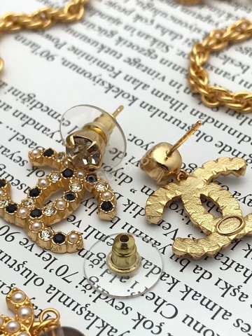 Серьги CHANEL