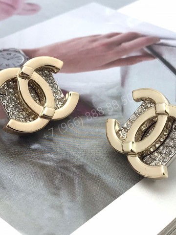 Серьги CHANEL
