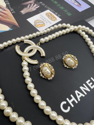 Серьги CHANEL