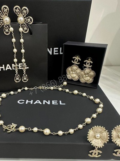 Серьги CHANEL