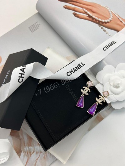 Серьги CHANEL