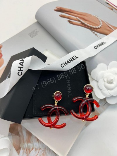 Серьги CHANEL