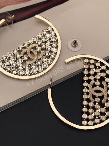 Серьги CHANEL