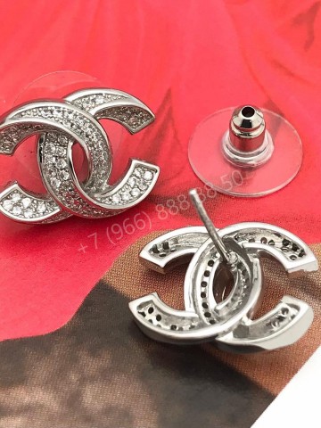 Серьги CHANEL
