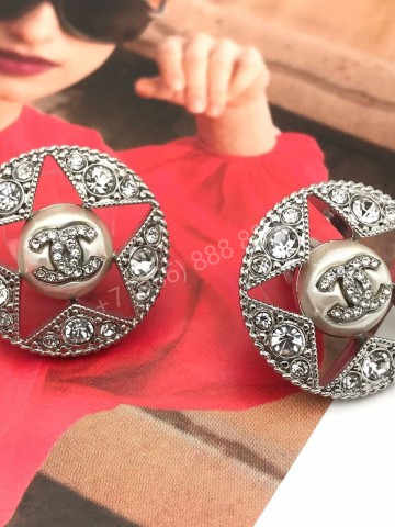 Серьги CHANEL