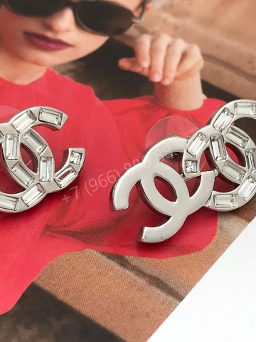 Серьги CHANEL