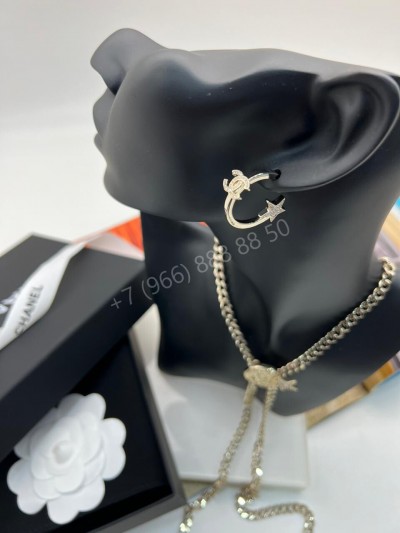 Серьги CHANEL