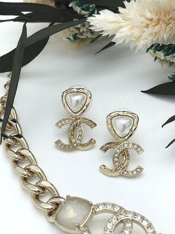 Серьги CHANEL