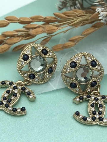 Серьги CHANEL