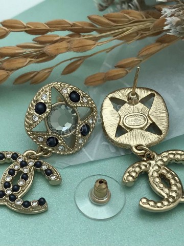 Серьги CHANEL