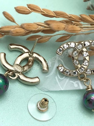 Серьги CHANEL