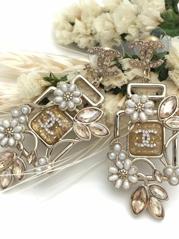 Серьги CHANEL