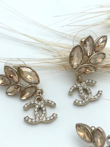 Серьги CHANEL