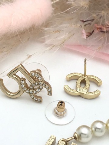 Серьги CHANEL