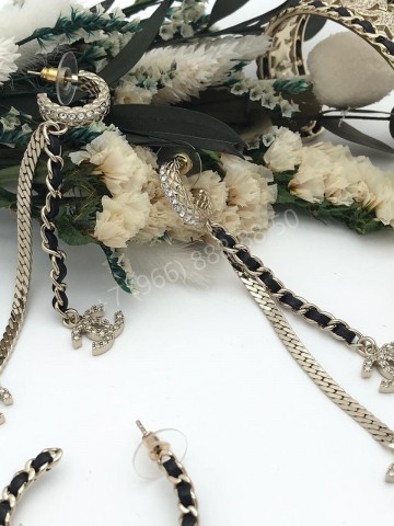 Серьги CHANEL