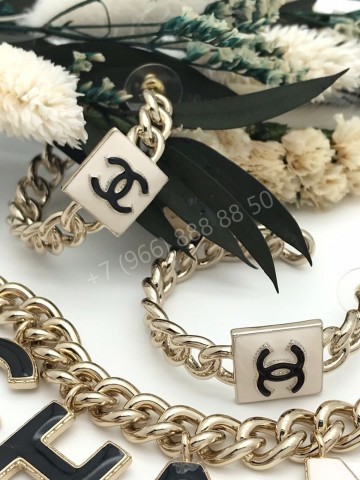 Серьги CHANEL