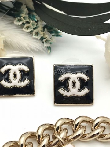 Серьги CHANEL