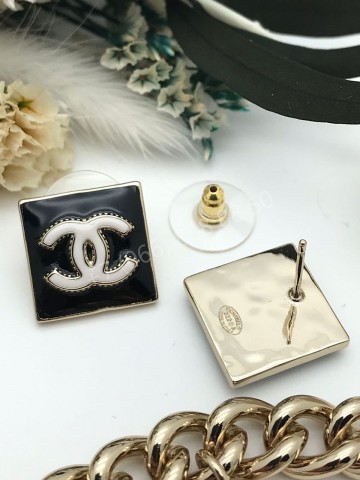 Серьги CHANEL