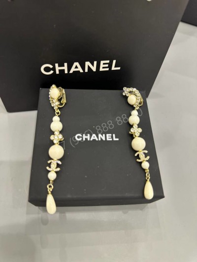 Серьги CHANEL