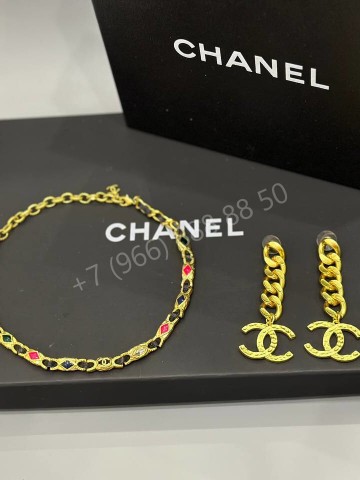 Серьги CHANEL