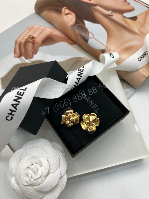 Серьги CHANEL