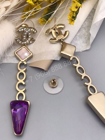 Серьги CHANEL
