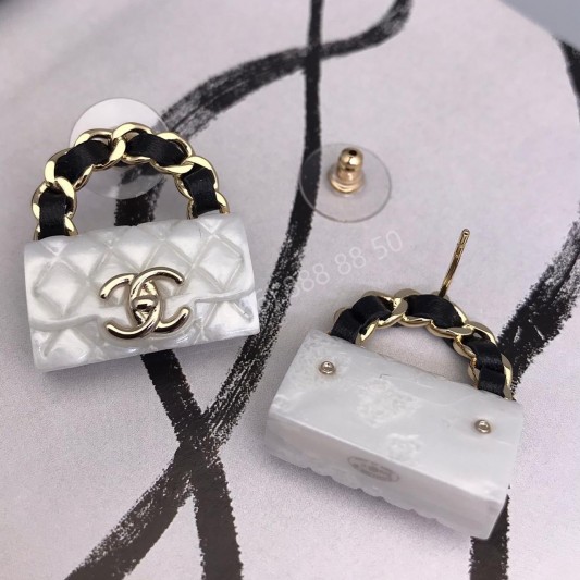 Серьги CHANEL