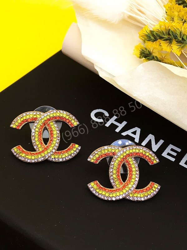 Серьги CHANEL