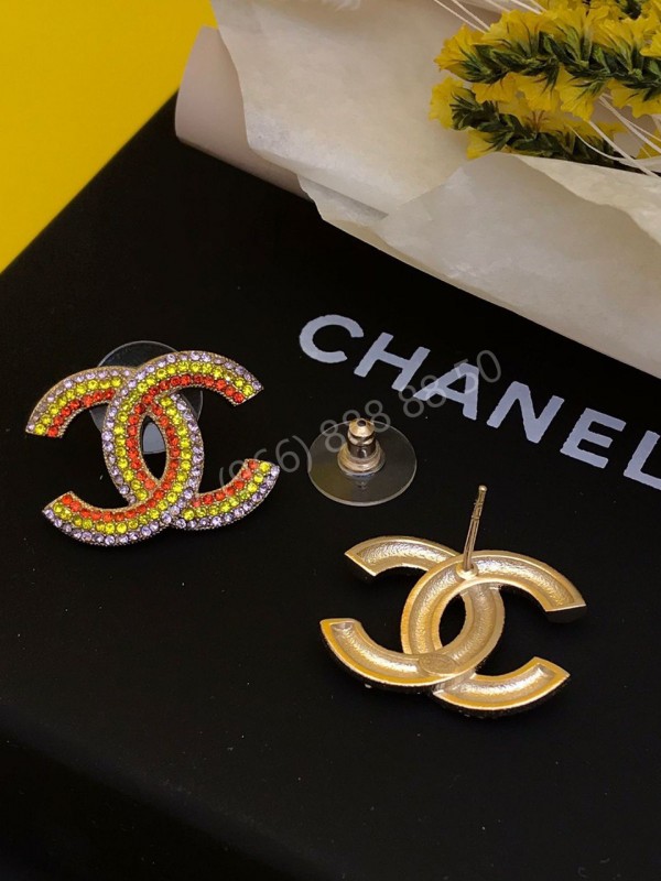 Серьги CHANEL