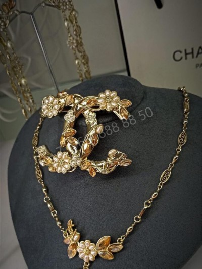 Серьги CHANEL