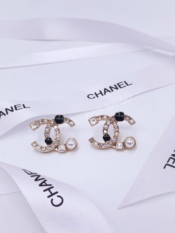 Серьги CHANEL