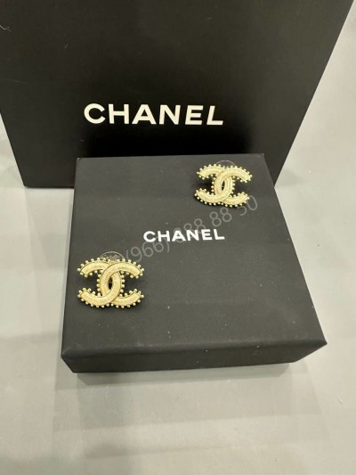 Серьги CHANEL