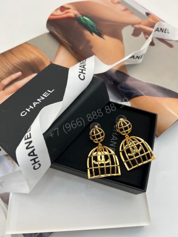 Серьги CHANEL