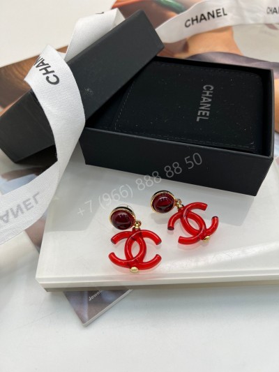 Серьги CHANEL