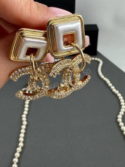 Серьги CHANEL