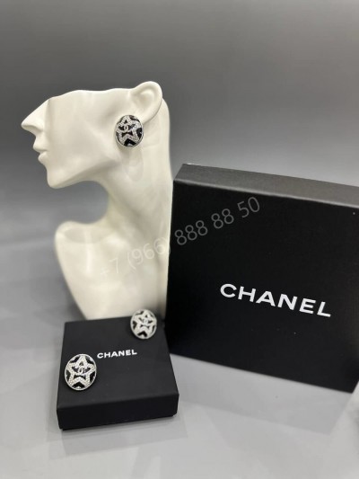 Серьги CHANEL