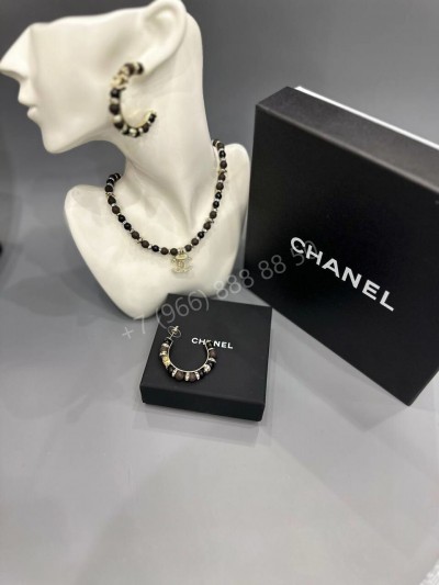 Серьги CHANEL