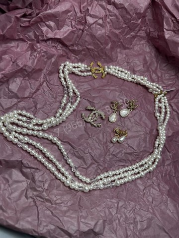 Серьги CHANEL
