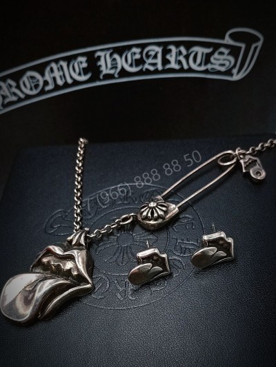 Серьги Chrome Hearts