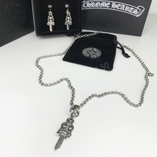 Серьги Chrome Hearts