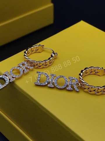 Серьги Dior