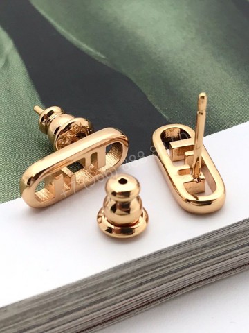 Серьги Fendi