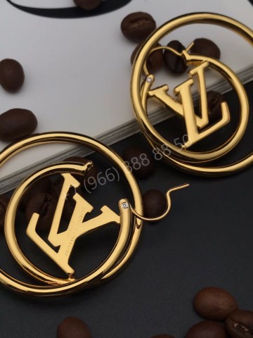 Серьги Louis Vuitton