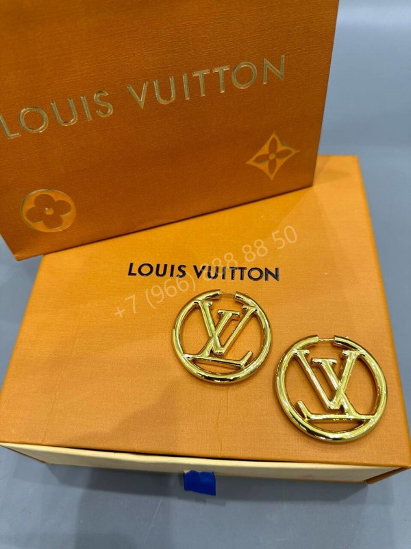 Серьги Louis Vuitton