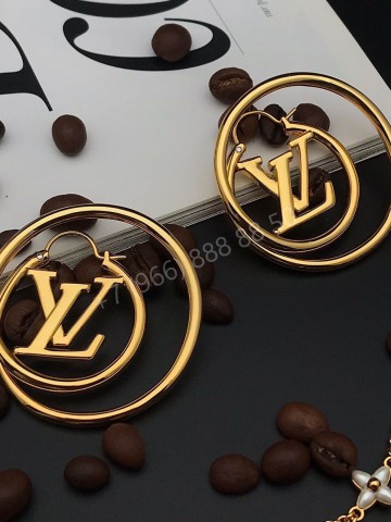 Серьги Louis Vuitton